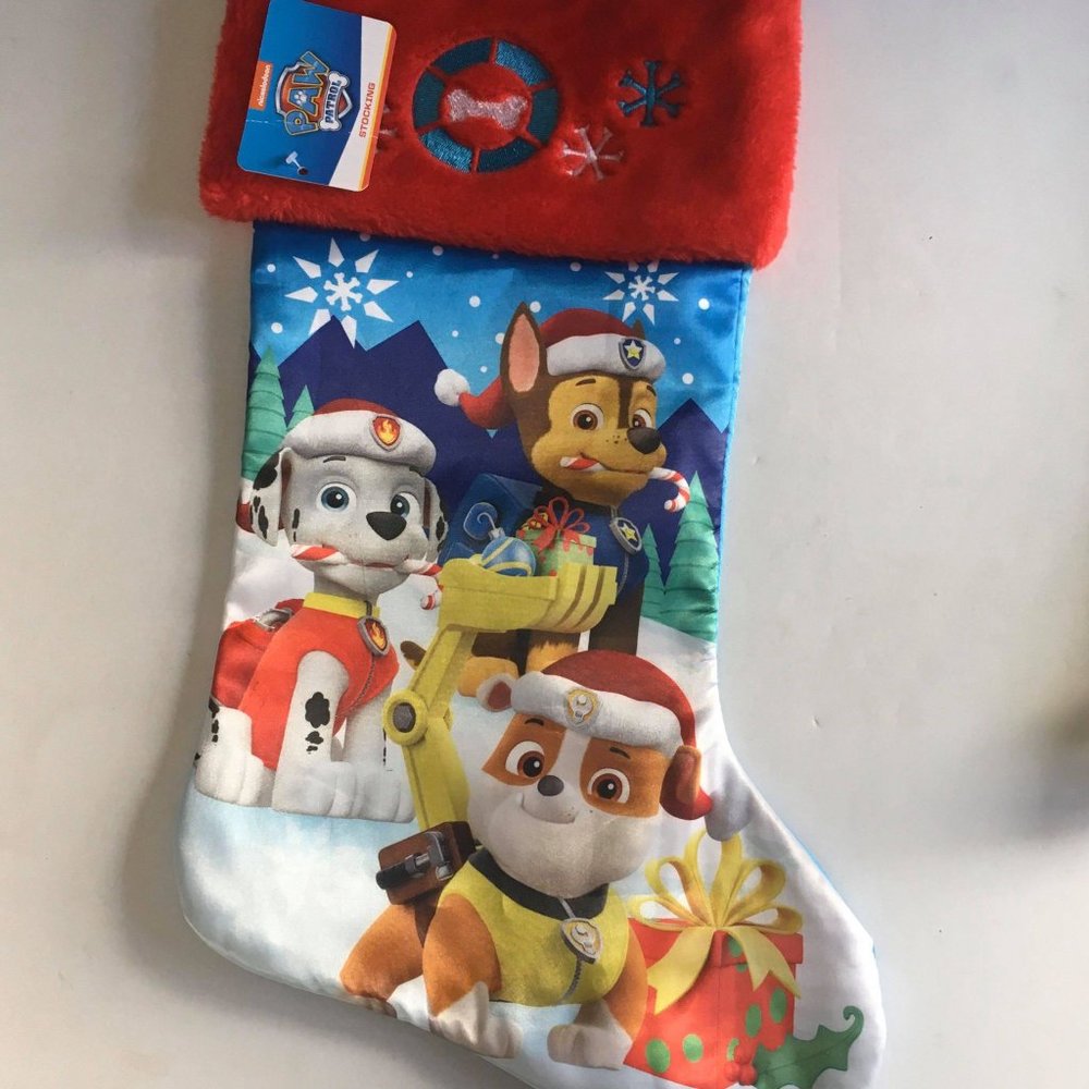 NWT- Paw Patrol Christmas Stocking